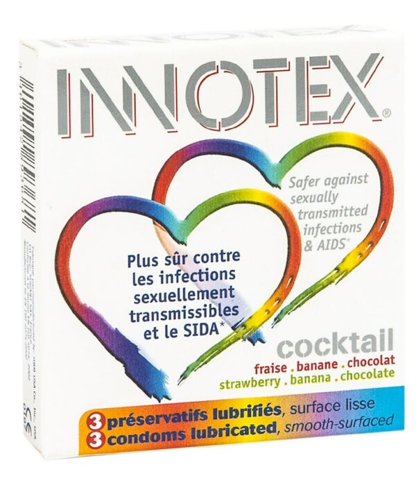 Innotex Cocktail Condoms Pack of 3